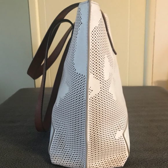 Fossil leather Madison coconut tote bag - Picture 3 of 9